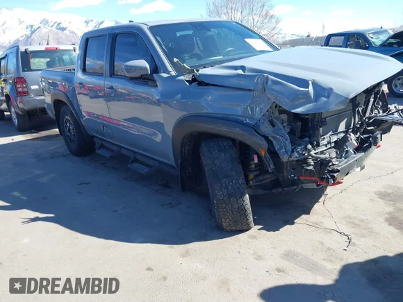 ✅ 2023 Nissan Frontier SV • VIN: 1N6ED1EK2PN633278 • Лот: 41854671. Опубликован ранее на IAAI с пробегом 59 549 миль. Бесплатный доступ к архиву аукционных продаж из США и подробный отчёт об истории автомобиля на DreamBid. Изображение 1.