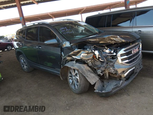 ✅ 2020 GMC Terrain SLT • VIN: 3GKALPEVXLL260720 • Lot: 45182486. Wystawiony na IAAI z przebiegiem 156 489 mil. Bezpłatny archiwum sprzedaży aukcyjnych z USA i szczegółowy raport historii pojazdu na DreamBid. Zdjęcie 1.