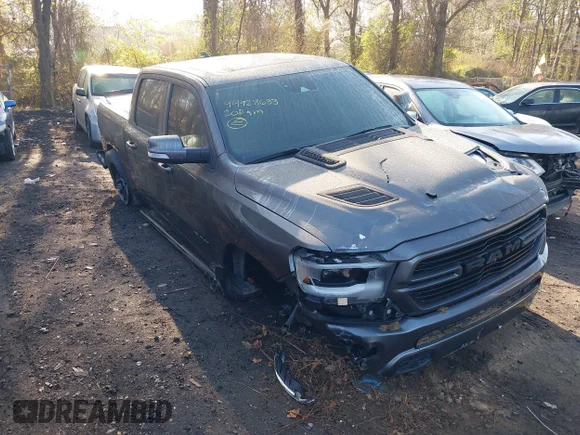 ✅ 2020 Ram 1500 Rebel • VIN: 1C6SRFLT0LN204965 • Lot: 44928633. Listed on IAAI with 79,199 mi. Free auction sales archive from the USA and detailed vehicle history report at DreamBid. Image 1.