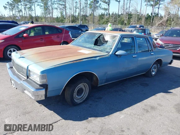 ✅ 1989 Chevrolet Caprice • VIN: 1G1BL51E4KR158579 • Lot: 44456298. Wystawiony na IAAI z przebiegiem 81 285 mil. Bezpłatny archiwum sprzedaży aukcyjnych z USA i szczegółowy raport historii pojazdu na DreamBid. Zdjęcie 2.