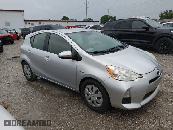 ✅ 2012 Toyota Prius One • VIN: JTDKDTB35C1501244 • Lot: 45228938. Listed on IAAI with Not provided. Free auction sales archive from the USA and detailed vehicle history report at DreamBid. Image 1.