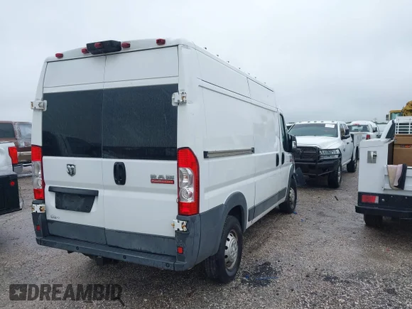 ✅ 2015 Ram ProMaster Cargo • VIN: 3C6TRVBG2FE511372 • Lot: 44850333. Listed on IAAI with 218,988 mi. Free auction sales archive from the USA and detailed vehicle history report at DreamBid. Image 4.
