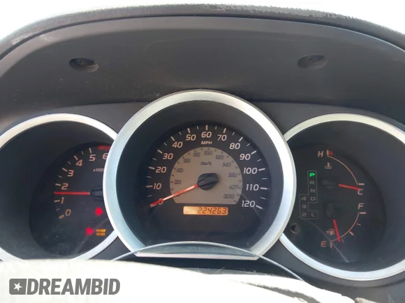 ✅ 2007 Toyota Tacoma PreRunner • VIN: 3TMJU62N97M028925 • Lot: 44300552. Wystawiony na IAAI z przebiegiem 224 263 mil. Bezpłatny archiwum sprzedaży aukcyjnych z USA i szczegółowy raport historii pojazdu na DreamBid. Zdjęcie 7.