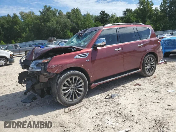 ✅ 2022 Nissan Armada Platinum • VIN: JN8AY2DB6N9811054 • Lot: 70286815. Wystawiony na Copart z przebiegiem 79 946 mil. Bezpłatny archiwum sprzedaży aukcyjnych z USA i szczegółowy raport historii pojazdu na DreamBid. Zdjęcie 1.