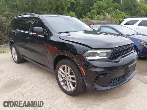 ✅ 2024 Dodge Durango GT Plus • VIN: 1C4RDJDG3RC138281 • Лот: 45144193. Опубліковано раніше на IAAI з пробігом 77 826 миль. Безкоштовний доступ до архіву аукціонних продажів зі США та докладний звіт про історію автомобіля на DreamBid. Зображення 1.