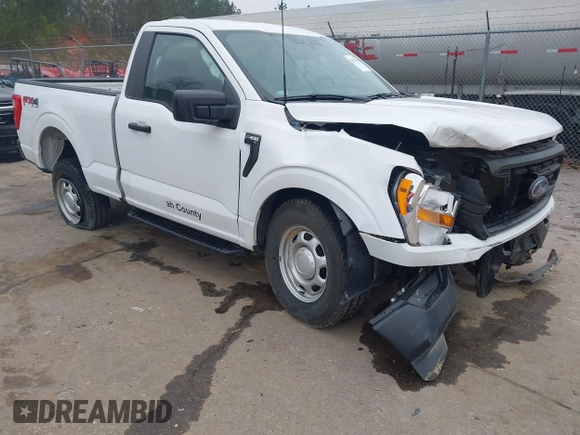 ✅ 2022 Ford F-150 XL • VIN: 1FTMF1E51NKD17873 • Lot: 44363145. Wystawiony na IAAI z przebiegiem 44 372 mil. Bezpłatny archiwum sprzedaży aukcyjnych z USA i szczegółowy raport historii pojazdu na DreamBid. Zdjęcie 1.