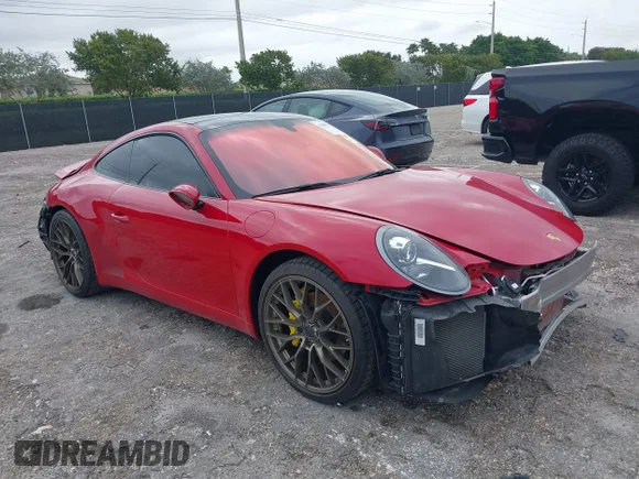✅ 2018 Porsche 911 Carrera • VIN: WP0AA2A92JS106143 • Лот: 42009215. Опубліковано раніше на IAAI з пробігом 36 754 миль. Безкоштовний доступ до архіву аукціонних продажів зі США та докладний звіт про історію автомобіля на DreamBid. Зображення 1.