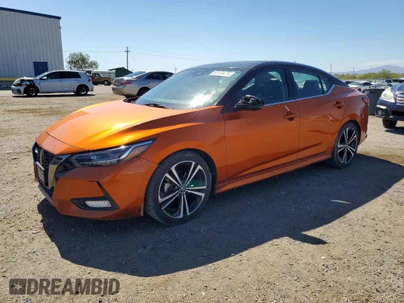 ✅ 2022 Nissan Sentra SR • VIN: 3N1AB8DV2NY221196 • Lot: 58133476. Wystawiony na Copart z przebiegiem 55 222 mil. Bezpłatny archiwum sprzedaży aukcyjnych z USA i szczegółowy raport historii pojazdu na DreamBid. Zdjęcie 1.