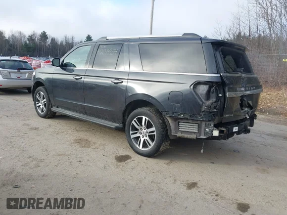 ✅ 2024 Ford Expedition Max Limited • VIN: 1FMJK2A86REA09022 • Lot: 42094334. Wystawiony na IAAI z przebiegiem 53 277 mil. Bezpłatny archiwum sprzedaży aukcyjnych z USA i szczegółowy raport historii pojazdu na DreamBid. Zdjęcie 3.