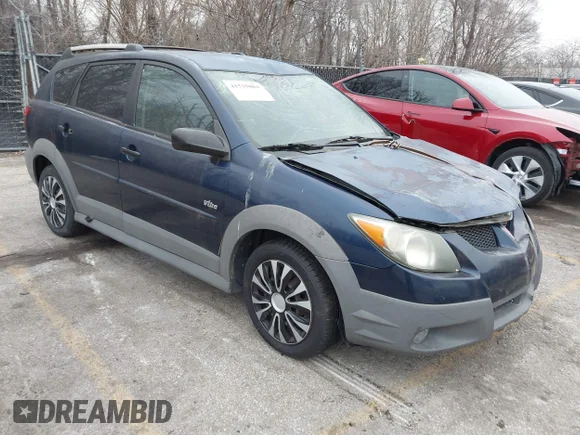 ✅ 2004 Pontiac Vibe • VIN: 5Y2SL62844Z468921 • Лот: 41535061. Опубликован ранее на IAAI с пробегом 188 546 миль. Бесплатный доступ к архиву аукционных продаж из США и подробный отчёт об истории автомобиля на DreamBid. Изображение 1.