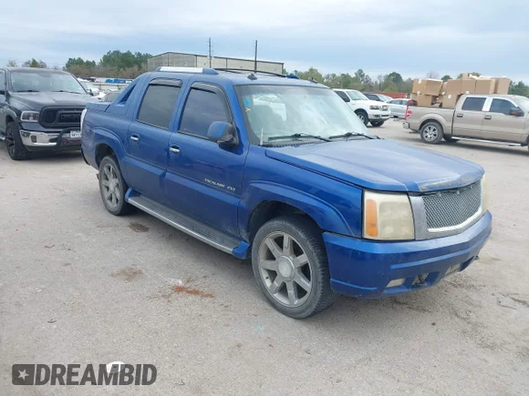 ✅ 2003 Cadillac Escalade EXT • VIN: 3GYEK63N43G316120 • Лот: 44041757. Опубликован ранее на IAAI с пробегом 297 284 миль. Бесплатный доступ к архиву аукционных продаж из США и подробный отчёт об истории автомобиля на DreamBid. Изображение 1.