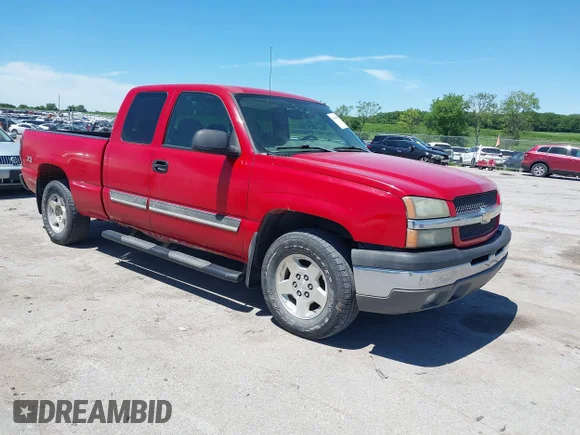 ✅ 2004 Chevrolet Silverado 1500 LS • VIN: 2GCEK19T141335149 • Lot: 45400470. Listed on IAAI with 222,651 mi. Free auction sales archive from the USA and detailed vehicle history report at DreamBid. Image 1.