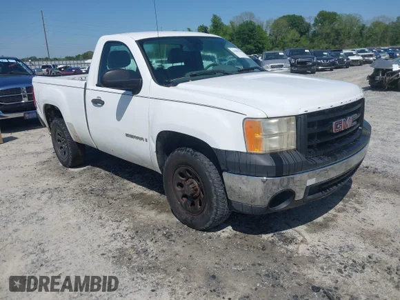 ✅ 2008 GMC Sierra 1500 Work Truck • VIN: 1GTEC14X88Z103944 • Лот: 42008348. Опубліковано раніше на IAAI з пробігом 162 984 миль. Безкоштовний доступ до архіву аукціонних продажів зі США та докладний звіт про історію автомобіля на DreamBid. Зображення 1.
