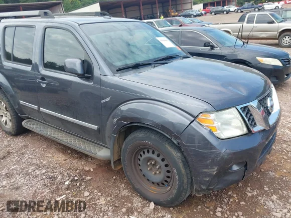 ✅ 2011 Nissan Pathfinder SV • VIN: 5N1AR1NN8BC626557 • Lot: 43046461. Listed on IAAI with 189,937 mi. Free auction sales archive from the USA and detailed vehicle history report at DreamBid. Image 1.