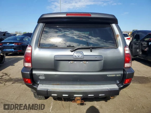 ✅ 2005 Toyota 4Runner SR5 • VIN: JTEBU14R650062484 • Lot: 48691876. Listed on Copart with 256,507 mi. Free auction sales archive from the USA and detailed vehicle history report at DreamBid. Image 6.