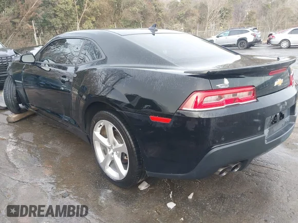 ✅ 2015 Chevrolet Camaro LT • VIN: 2G1FF1E36F9303535 • Lot: 44242311. Listed on IAAI with 129,177 mi. Free auction sales archive from the USA and detailed vehicle history report at DreamBid. Image 3.