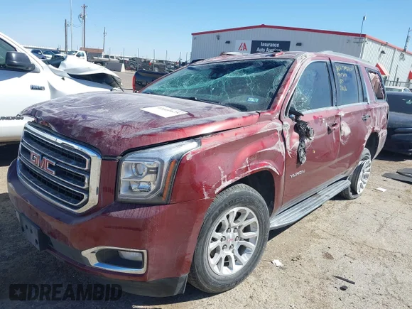 ✅ 2018 GMC Yukon SLT • VIN: 1GKS1BKC1JR338775 • Lot: 44600675. Wystawiony na IAAI z przebiegiem 120 986 mil. Bezpłatny archiwum sprzedaży aukcyjnych z USA i szczegółowy raport historii pojazdu na DreamBid. Zdjęcie 2.