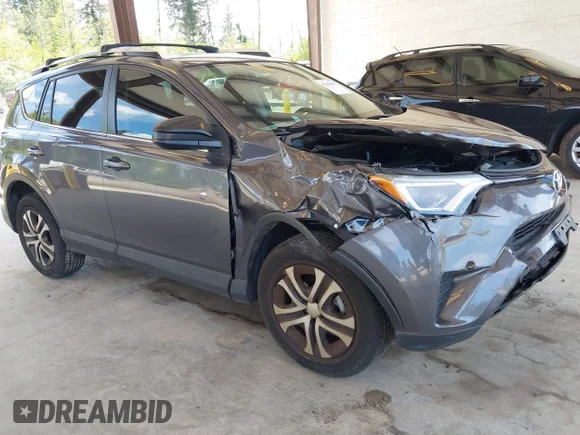 ✅ 2016 Toyota RAV4 LE • VIN: 2T3BFREV9GW495076 • Lot: 45143657. Listed on IAAI with 81,919 mi. Free auction sales archive from the USA and detailed vehicle history report at DreamBid. Image 1.