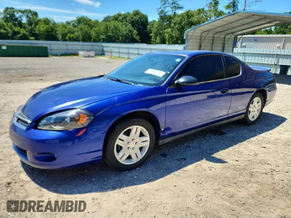 ✅ 2006 Chevrolet Monte Carlo LT 3.9L • VIN: 2G1WK151969265163 • Лот: 57756706. Опубликован ранее на Copart с пробегом 245 967 миль. Бесплатный доступ к архиву аукционных продаж из США и подробный отчёт об истории автомобиля на DreamBid. Изображение 1.