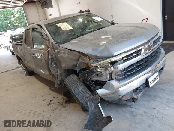 ✅ 2025 Chevrolet Silverado 1500 LT • VIN: 1GCPKDEKXSZ284505 • Lot: 42776244. Wystawiony na IAAI z przebiegiem 1 415 mil. Bezpłatny archiwum sprzedaży aukcyjnych z USA i szczegółowy raport historii pojazdu na DreamBid. Zdjęcie 1.