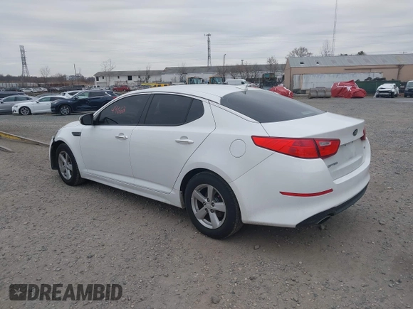 ✅ 2015 Kia Optima LX • VIN: 5XXGM4A7XFG512152 • Lot: 44044662. Wystawiony na IAAI z przebiegiem 150 834 mil. Bezpłatny archiwum sprzedaży aukcyjnych z USA i szczegółowy raport historii pojazdu na DreamBid. Zdjęcie 3.