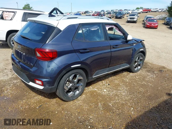 ✅ 2022 Hyundai Venue SEL • VIN: KMHRC8A37NU182443 • Lot: 43084255. Wystawiony na IAAI z przebiegiem Nie podano. Bezpłatny archiwum sprzedaży aukcyjnych z USA i szczegółowy raport historii pojazdu na DreamBid. Zdjęcie 4.
