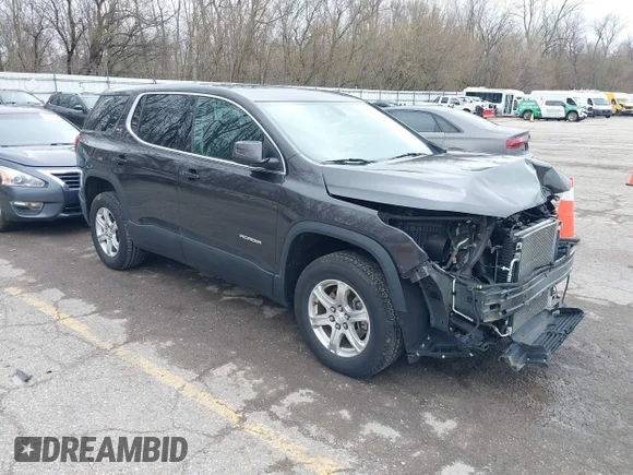 ✅ 2019 GMC Acadia SLE • VIN: 1GKKNRLA9KZ158035 • Лот: 44848563. Опубліковано раніше на IAAI з пробігом 41 897 миль. Безкоштовний доступ до архіву аукціонних продажів зі США та докладний звіт про історію автомобіля на DreamBid. Зображення 1.