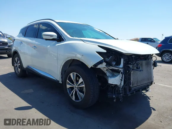 ✅ 2019 Nissan Murano SL • VIN: 5N1AZ2MJ9KN133186 • Lot: 42658905. Wystawiony na IAAI z przebiegiem 78 005 mil. Bezpłatny archiwum sprzedaży aukcyjnych z USA i szczegółowy raport historii pojazdu na DreamBid. Zdjęcie 1.