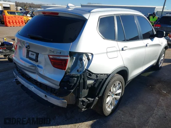 ✅ 2014 BMW X3 xDrive28i • VIN: 5UXWX9C54E0D39015 • Lot: 44126745. Listed on IAAI with 142,262 mi. Free auction sales archive from the USA and detailed vehicle history report at DreamBid. Image 4.
