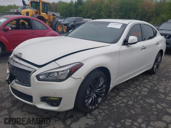 ✅ 2016 Infiniti Q70 • VIN: JN1BY1AR4GM271282 • Lot: 42204923. Wystawiony na IAAI z przebiegiem 104 244 mil. Bezpłatny archiwum sprzedaży aukcyjnych z USA i szczegółowy raport historii pojazdu na DreamBid. Zdjęcie 2.
