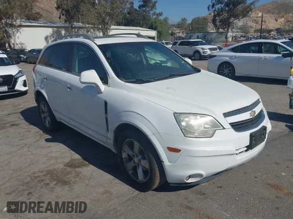 ✅ 2014 Chevrolet Captiva Sport LTZ • VIN: 3GNAL4EK6ES519588 • Lot: 44870739. Listed on IAAI with 130,024 mi. Free auction sales archive from the USA and detailed vehicle history report at DreamBid. Image 1.