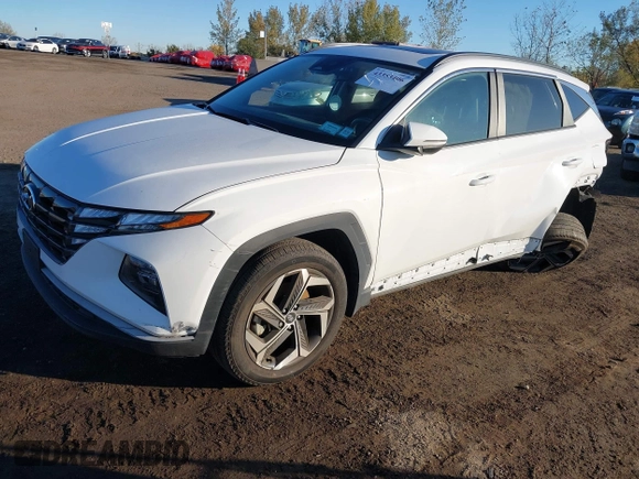 ✅ 2023 Hyundai Tucson SEL • VIN: 5NMJFCAEXPH269969 • Lot: 43353406. Wystawiony na IAAI z przebiegiem 22 886 mil. Bezpłatny archiwum sprzedaży aukcyjnych z USA i szczegółowy raport historii pojazdu na DreamBid. Zdjęcie 2.