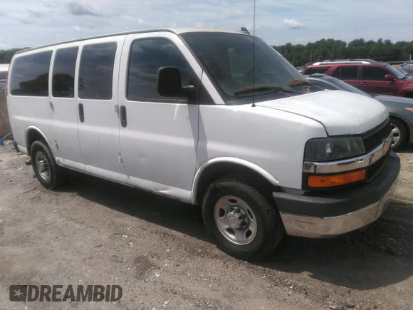 ✅ 2016 Chevrolet Express 2500 • VIN: 1GAWGFFG6G1188582 • Lot: 42468328. Listed on IAAI with 190,141 mi. Free auction sales archive from the USA and detailed vehicle history report at DreamBid. Image 1.