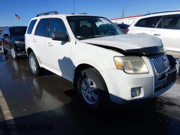✅ 2010 Mercury Mariner • VIN: 4M2CN8BG4AKJ15062 • Lot: 44015626. Listed on IAAI with 192,120 mi. Free auction sales archive from the USA and detailed vehicle history report at DreamBid. Image 1.