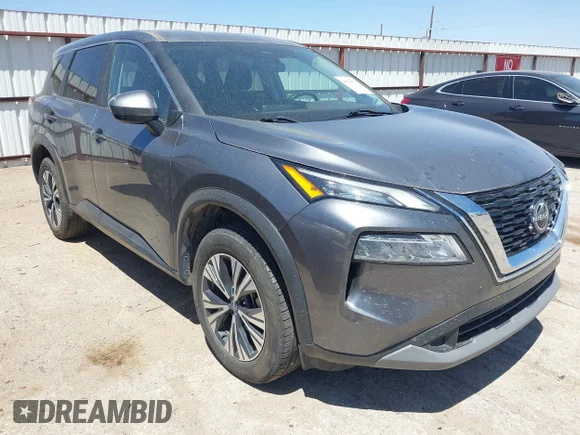 ✅ 2023 Nissan Rogue SV • VIN: 5N1BT3BB0PC923860 • Лот: 45070532. Опубліковано раніше на IAAI з пробігом 64 112 миль. Безкоштовний доступ до архіву аукціонних продажів зі США та докладний звіт про історію автомобіля на DreamBid. Зображення 1.