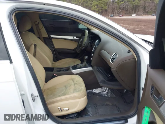 ✅ 2013 Audi A4 Premium • VIN: WAUAFAFL2DA050616 • Lot: 44004615. Listed on IAAI with 100,838 mi. Free auction sales archive from the USA and detailed vehicle history report at DreamBid. Image 5.