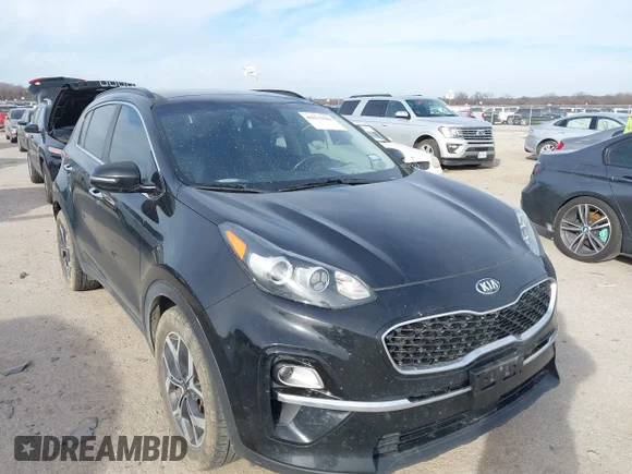 ✅ 2021 Kia Sportage EX • VIN: KNDPN3AC4M7853184 • Lot: 44415684. Wystawiony na IAAI z przebiegiem 115 517 mil. Bezpłatny archiwum sprzedaży aukcyjnych z USA i szczegółowy raport historii pojazdu na DreamBid. Zdjęcie 1.