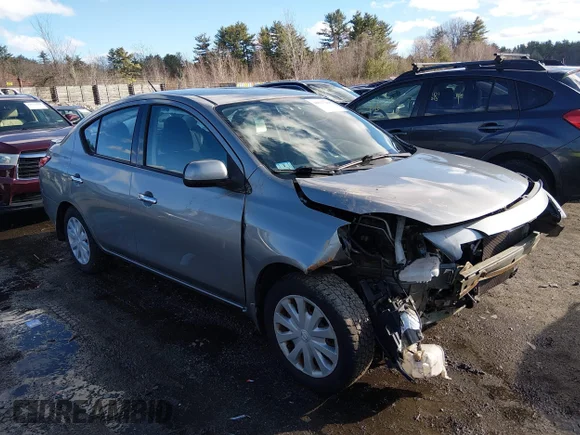 ✅ 2014 Nissan Versa S • VIN: 3N1CN7AP2EL872292 • Lot: 44617208. Listed on IAAI with 82,737 mi. Free auction sales archive from the USA and detailed vehicle history report at DreamBid. Image 1.