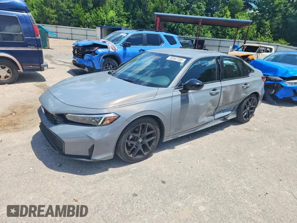✅ 2025 Honda Civic Sport • VIN: 2HGFE2F59SH573361 • Lot: 56567356. Wystawiony na Copart z przebiegiem 7 825 mil. Bezpłatny archiwum sprzedaży aukcyjnych z USA i szczegółowy raport historii pojazdu na DreamBid. Zdjęcie 1.