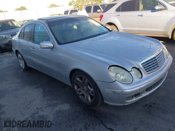 ✅ 2003 Mercedes-Benz E 500 • VIN: WDBUF70J53A387577 • Lot: 43679419. Listed on IAAI with 227,336 mi. Free auction sales archive from the USA and detailed vehicle history report at DreamBid. Image 1.