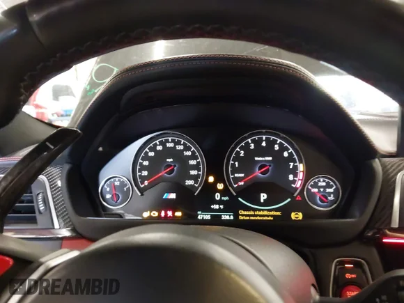 ✅ 2018 BMW M3 • VIN: WBS8M9C52J5L71872 • Lot: 44966058. Listed on IAAI with 47,105 mi. Free auction sales archive from the USA and detailed vehicle history report at DreamBid. Image 7.