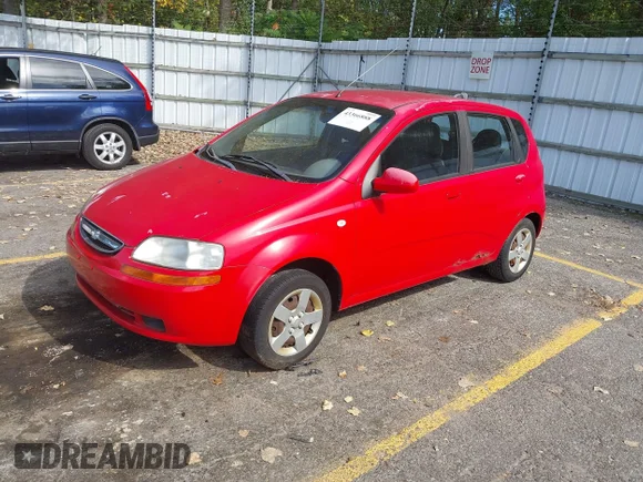 ✅ 2005 Chevrolet Aveo LS • VIN: KL1TD62665B495670 • Лот: 43366888. Опубликован ранее на IAAI с пробегом 112 322 миль. Бесплатный доступ к архиву аукционных продаж из США и подробный отчёт об истории автомобиля на DreamBid. Изображение 2.