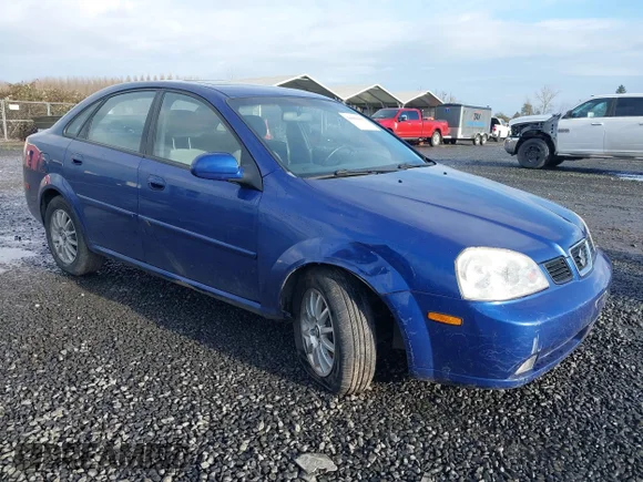 ✅ 2004 Suzuki Forenza • VIN: KL5JJ52Z74K007201 • Lot: 44088488. Listed on IAAI with 58,815 mi. Free auction sales archive from the USA and detailed vehicle history report at DreamBid. Image 1.