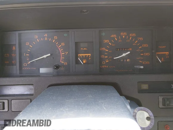 ✅ 1988 Nissan Pathfinder • VIN: JN8HD16Y6JW001389 • Lot: 45448547. Wystawiony na IAAI z przebiegiem 247 348 mil. Bezpłatny archiwum sprzedaży aukcyjnych z USA i szczegółowy raport historii pojazdu na DreamBid. Zdjęcie 7.