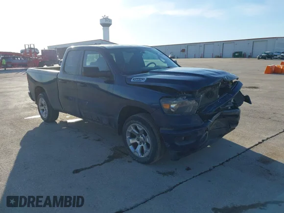 ✅ 2023 Ram 1500 Tradesman • VIN: 1C6RRFCG3PN646355 • Lot: 44595640. Listed on IAAI with 53,423 mi. Free auction sales archive from the USA and detailed vehicle history report at DreamBid. Image 1.