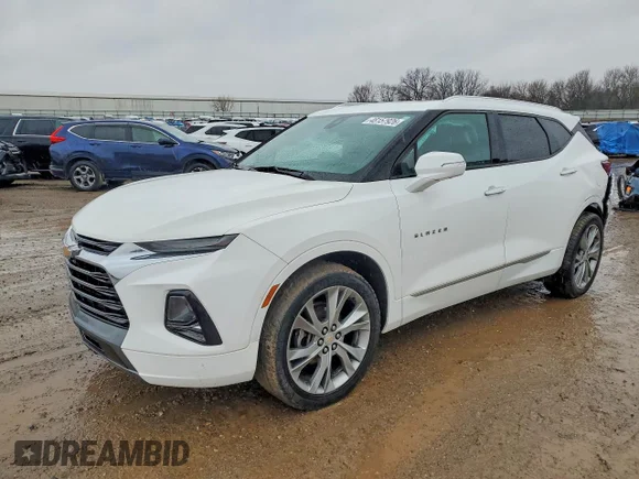 ✅ 2019 Chevrolet Blazer Premier • VIN: 3GNKBKRS1KS613041 • Лот: 48157926. Опубликован ранее на Copart с пробегом 147 931 миль. Бесплатный доступ к архиву аукционных продаж из США и подробный отчёт об истории автомобиля на DreamBid. Изображение 1.