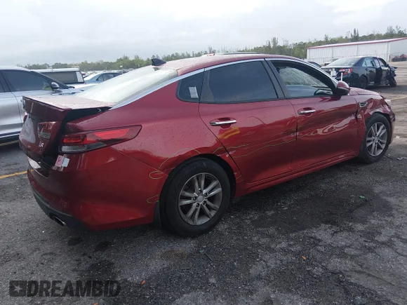 ✅ 2018 Kia Optima LX • VIN: 5XXGT4L32JG186224 • Lot: 45222596. Listed on IAAI with 101,749 mi. Free auction sales archive from the USA and detailed vehicle history report at DreamBid. Image 4.
