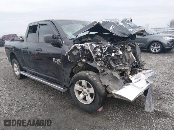 ✅ 2019 Ram 1500 Tradesman • VIN: 1C6RR6FG8KS552669 • Lot: 44694732. Wystawiony na IAAI z przebiegiem 118 858 mil. Bezpłatny archiwum sprzedaży aukcyjnych z USA i szczegółowy raport historii pojazdu na DreamBid. Zdjęcie 1.