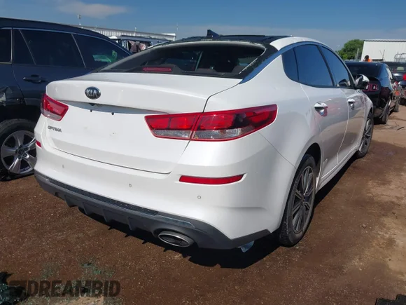 ✅ 2019 Kia Optima S • VIN: 5XXGT4L36KG313946 • Lot: 45144673. Listed on IAAI with 71,756 mi. Free auction sales archive from the USA and detailed vehicle history report at DreamBid. Image 4.