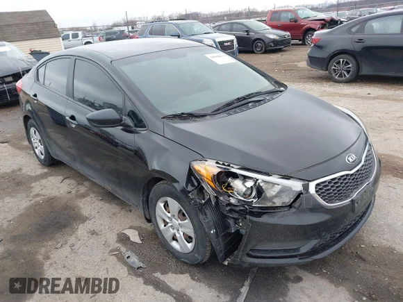 ✅ 2016 Kia Forte LX • VIN: KNAFK4A62G5486996 • Lot: 44508670. Listed on IAAI with 140,824 mi. Free auction sales archive from the USA and detailed vehicle history report at DreamBid. Image 1.